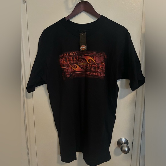 NWT 2005 Vintage Harley Davidson Around the Horn T-Shirt Walnut Creek CA Size L - Picture 1 of 8